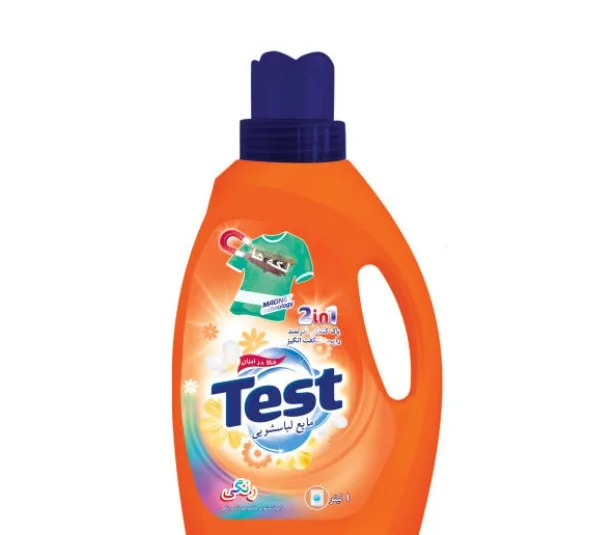 مایع لباسشویی مخصوص لباس رنگی تست (Test) مدل 2in1
