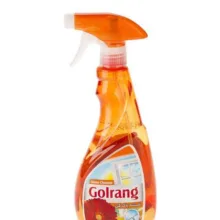 شیشه پاک کن گلرنگ (Golrang) مدل نارنجی حجم 500 میلی لیتر