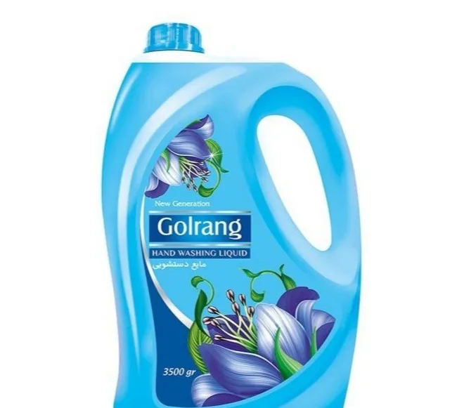 مایع دستشویی گلرنگ (Golrang) آبی حجم 3500 میلی لیتر