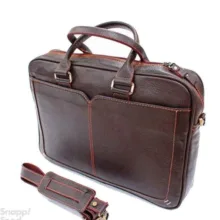 کیف اداری چرم طبیعی آروین چرم کد AR-406-