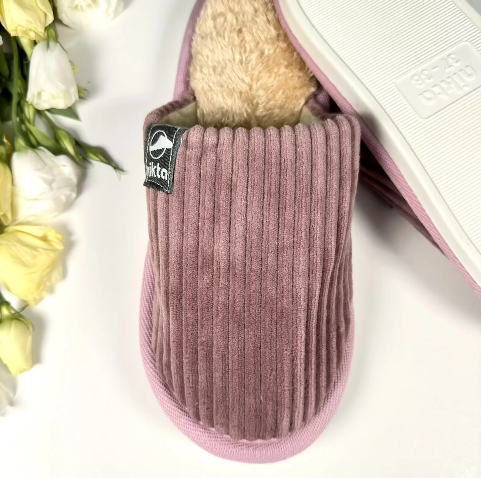 دمپایی حوله ای نیکتا مدل آوا کد Pi-02