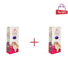 دستمال میکروفایبر ناژه (Naje) مخصوص شیشه مجموعه 2 عددی