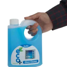 مایع شیشه شوی ایکومویست (Eco Moist) مدل آبی مقدار 1 کیلوگرم