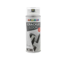 اسپري رنگ ترک سفید دوپلي کالر مدل CRACKLE LOOK حجم 400 میلی لیتر