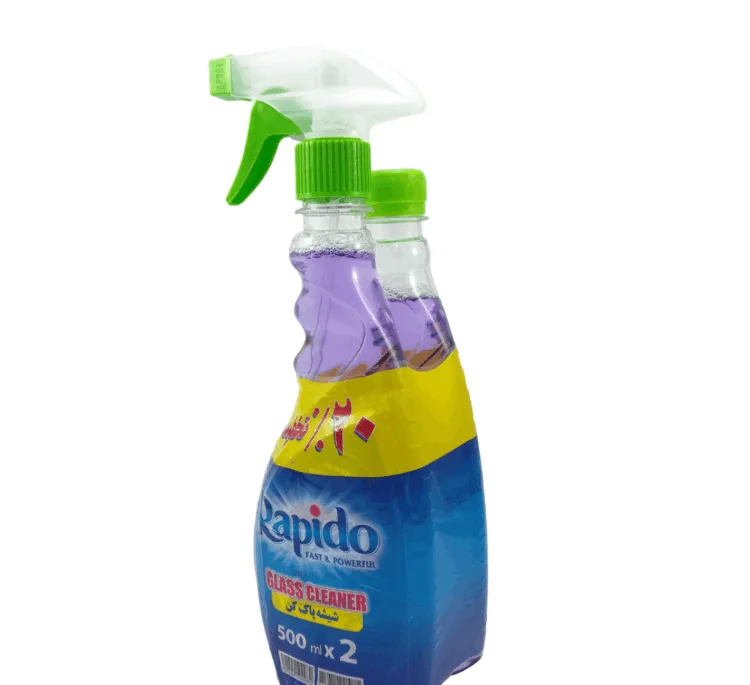 شیشه پاک کن دو قلو راپیدو (Rapido) حجم 500 میلی لیتر