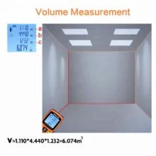 متر لیزری لامویوم مدل V-55