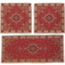 ست سه تکه رومیزی ترمه کد TRSETE4