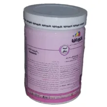 رنگ اکریلیک سفید نیمه براق الوان کد 500 حجم 1000 میلی لیتر