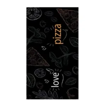 نمگیر کنار سینک طرح لاو پیتزا کد P00023