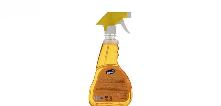شیشه پاک‌کن اکتیو (Active) مدل گل‌های بهاری حجم 500 میلی لیتر