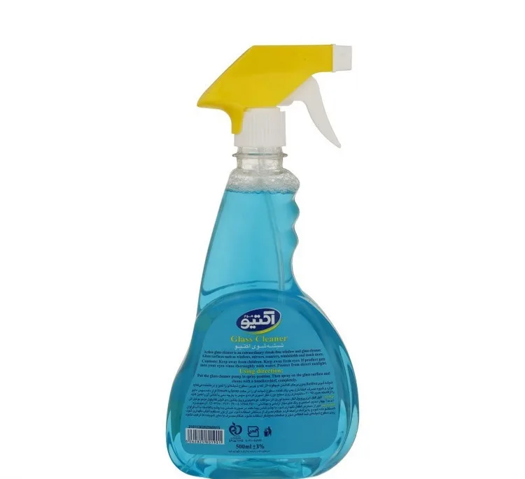شیشه پاککن اکتیو (Active) مدل گلهای بهاری حجم 500 میلی لیتر