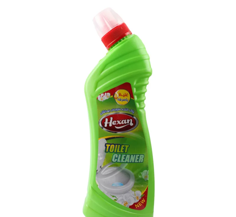 محلول پاک کننده سرویس بهداشتی هگزان (Hexan) مدل سبز حجم 750 میلی لیتر
