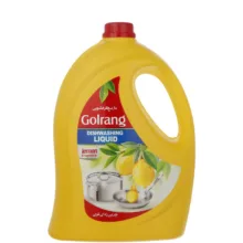 مایع ظرفشویی گلرنگ (Golrang) مدل Lemon وزن 3500 گرم