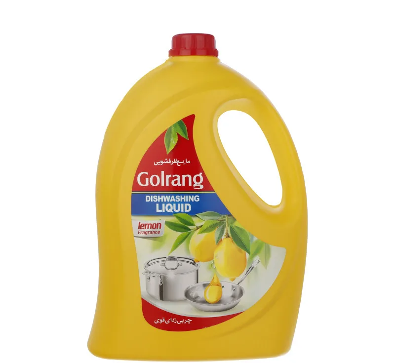 مایع ظرفشویی گلرنگ (Golrang) مدل لیمو حجم 3000 میلی لیتر