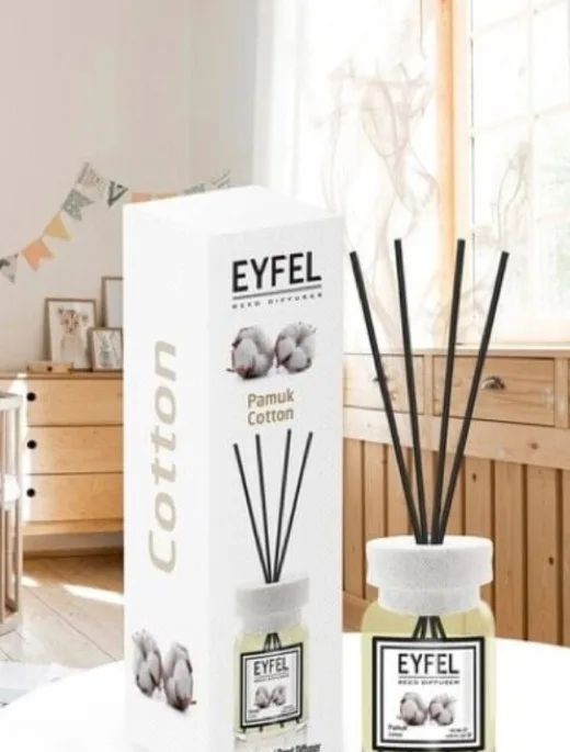 اسانس خوشبو کننده ایفل (EYFEL) مدل کتان حجم 120 میلی لیتر