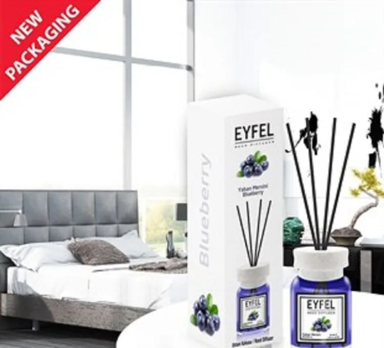 خوشبو کننده هوا طرح ایفل مدل بلوبری حجم 120 میلی لیتر
