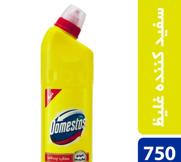 مایع سفید کننده دامستوس (Domestos) مدل Lemon حجم 750 میلی لیتر