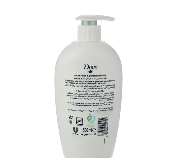 مایع دستشویی داو (Dove) مدل Shea Butter And Cucmber وزن 500 گرم مجموعه 2 عددی