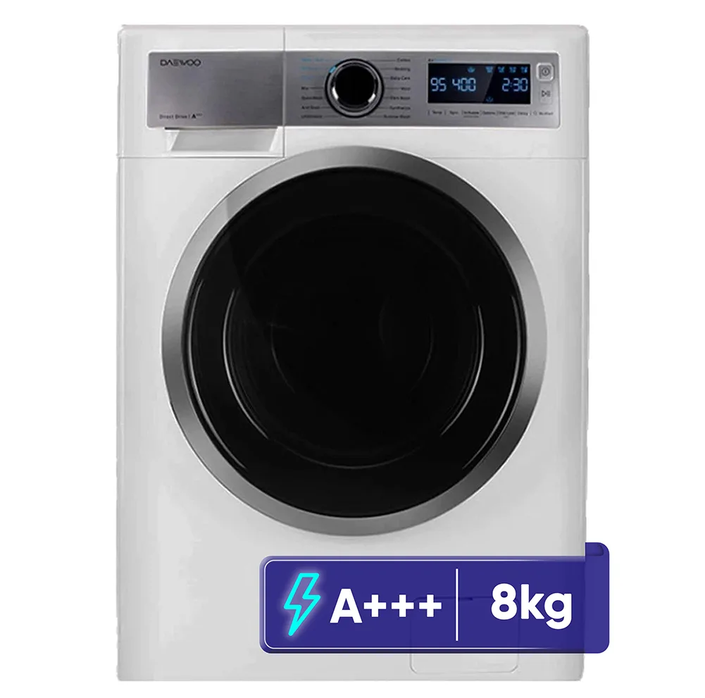 ماشین لباسشویی 8 کیلوگرم اتوماتیک دوو مدل LM-861WS