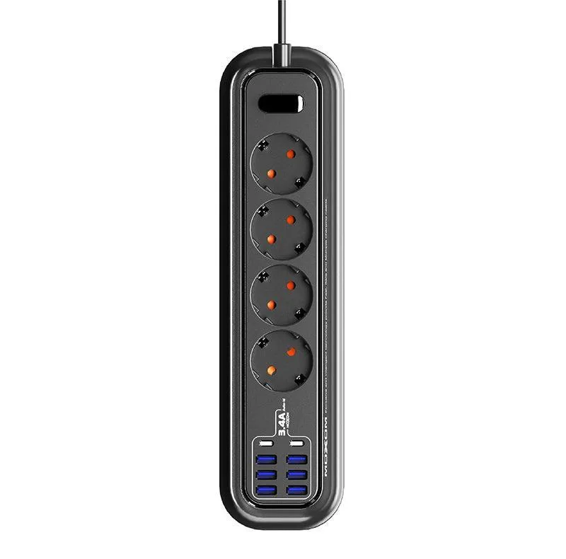 چندراهی برق و شارژر رو میزی موکسوم مدل MOXOM MX-ST05