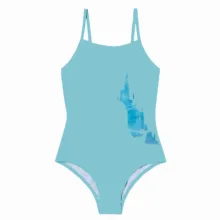 مایو دخترانه دیزنی مدل ساده t-876543