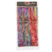 رومیزی ترمه خجسته یزد طرح رنگین کمان