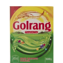 پودر دستی لباسشویی گلرنگ مدل Green وزن 500 گرم