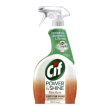 اسپری تمیزکننده سطوح سیف (CIF) مدل Power & Shine حجم 770 میلی لیتر