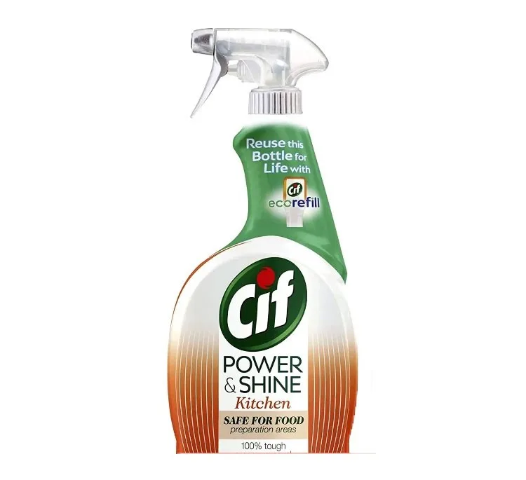 اسپری تمیزکننده سطوح سیف (CIF) مدل Power & Shine حجم 770 میلی لیتر