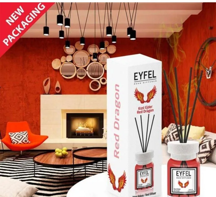 خوشبوکننده هوای ایفل (Eyfel) مدل Red Dragon حجم 120 میلی لیتر