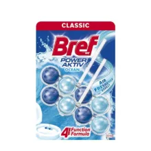 خوشبو کننده توالت فرنگی برف (Bref) Bref با رایحه اقیانوس تعداد 8 عددی