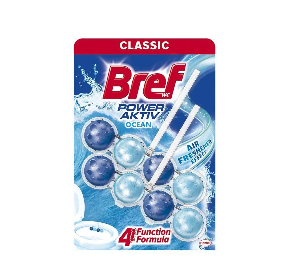 خوشبو کننده توالت فرنگی برف (Bref) Bref با رایحه اقیانوس تعداد 8 عددی