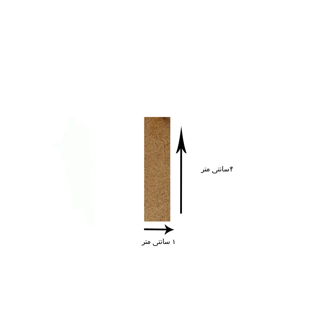 اسلایس چوبی مدل 4.1 Rrrectangle مجموعه 20 عددی