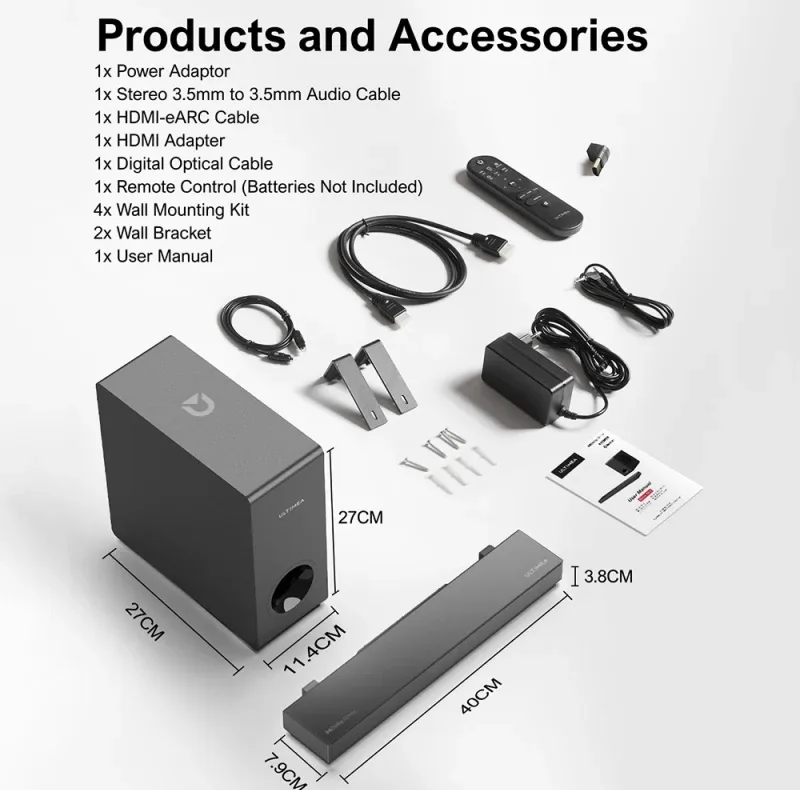 ساندبار بی سیم التیما مدل Novas50