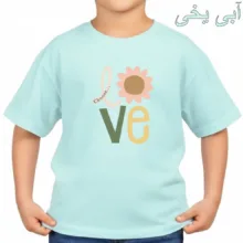 تی‌شرت آستین کوتاه بچگانه مدل انتخاب عشق