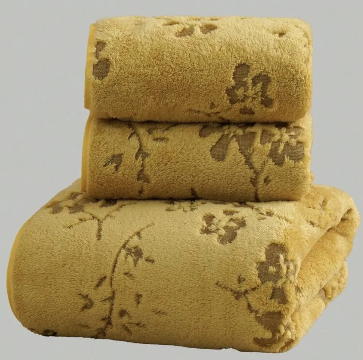 حوله دست و صورت مدل coral fleece سایز ۳۴*۷۵ سانتی متر