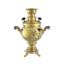 سماور زغالی عبدی مدل کلاسیک گنجایش 2.5 لیتر