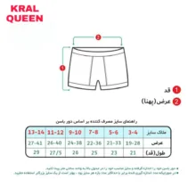 شورت دخترانه کرال کوئین کد 08 مجموعه 3 عددی