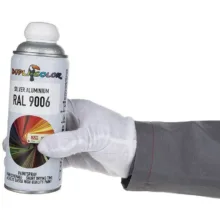 اسپری رنگ نقره ای مات دوپلی کالر مدل Aluminium 9006 حجم 400 میلی لیتر