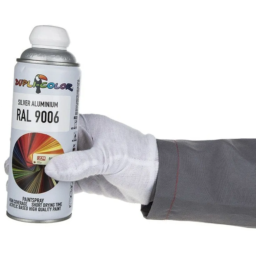 اسپری رنگ نقره ای مات دوپلی کالر مدل Aluminium 9006 حجم 400 میلی لیتر