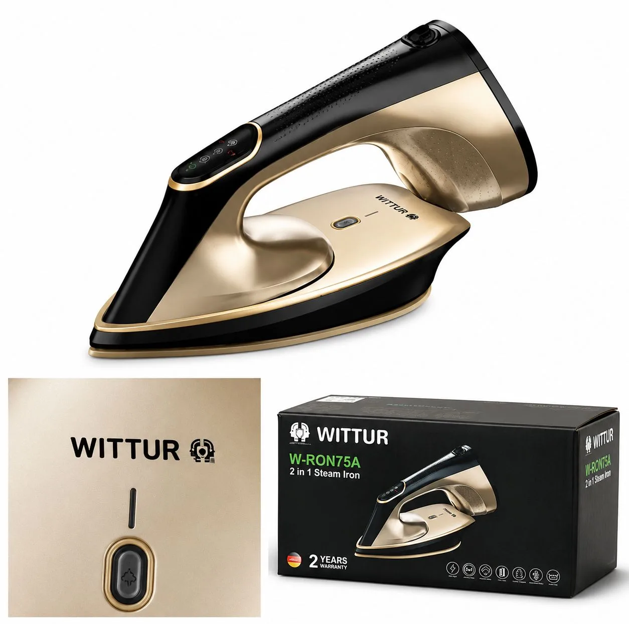 اتو بخار ۱۷۰۰ وات ویتور مدل W-RON75A
