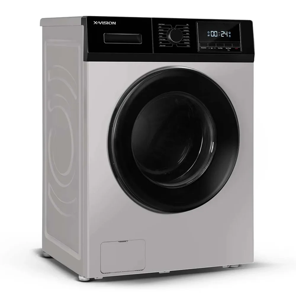 ماشین لباسشویی 7 کیلوگرم اتوماتیک ایکس ویژن مدل TG72-BWBL/BSBL