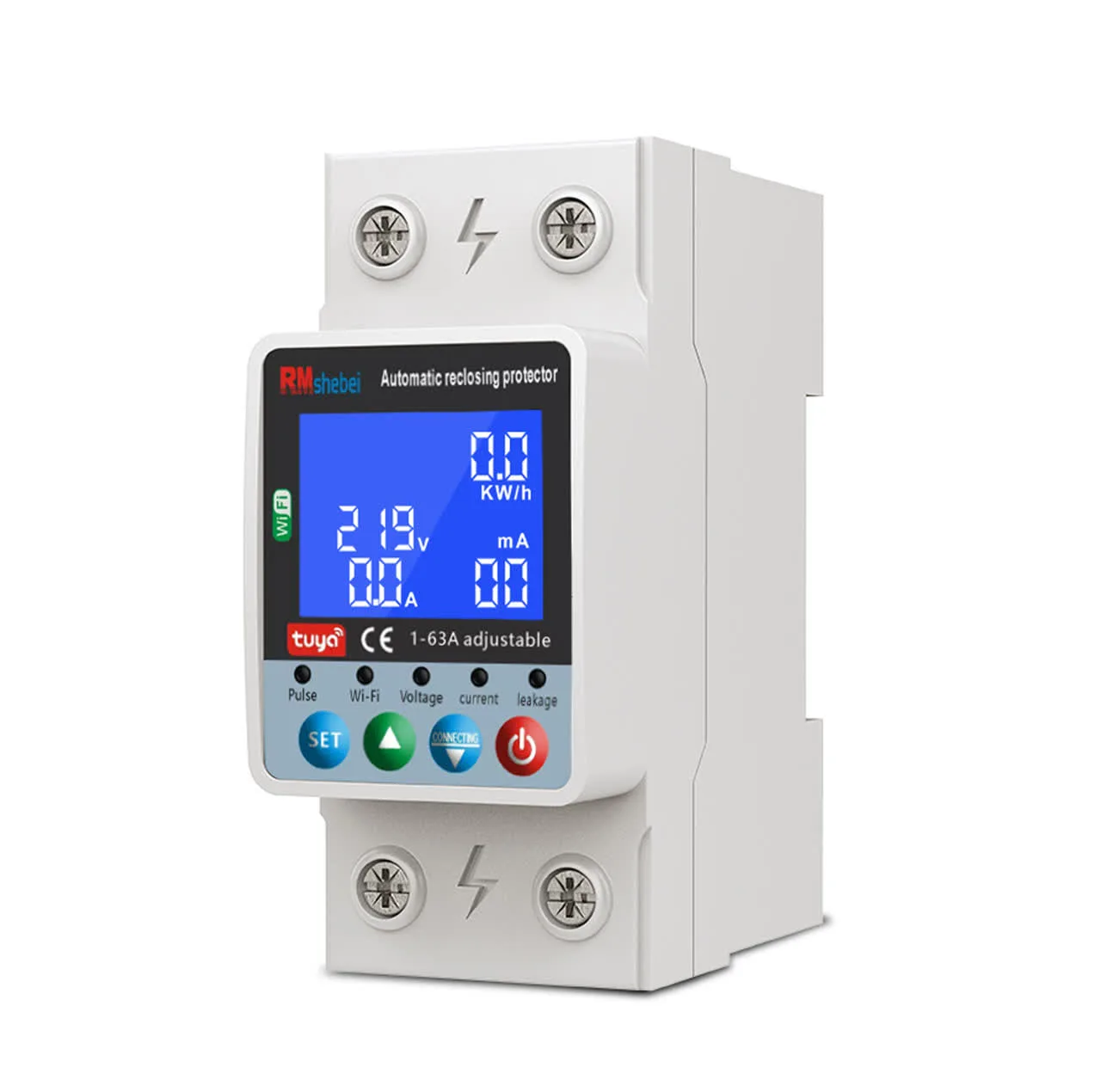 محافظ ولتاژ جریان آر ام شیبی
مدل  WTDZW-63A/N2