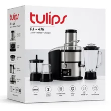 آبمیوه‌گیری چند کاره 800 وات تولیپس مدل  FJ-476