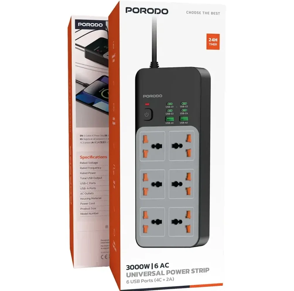 چندراهی برق پرودو مدل PDFWCH100BK