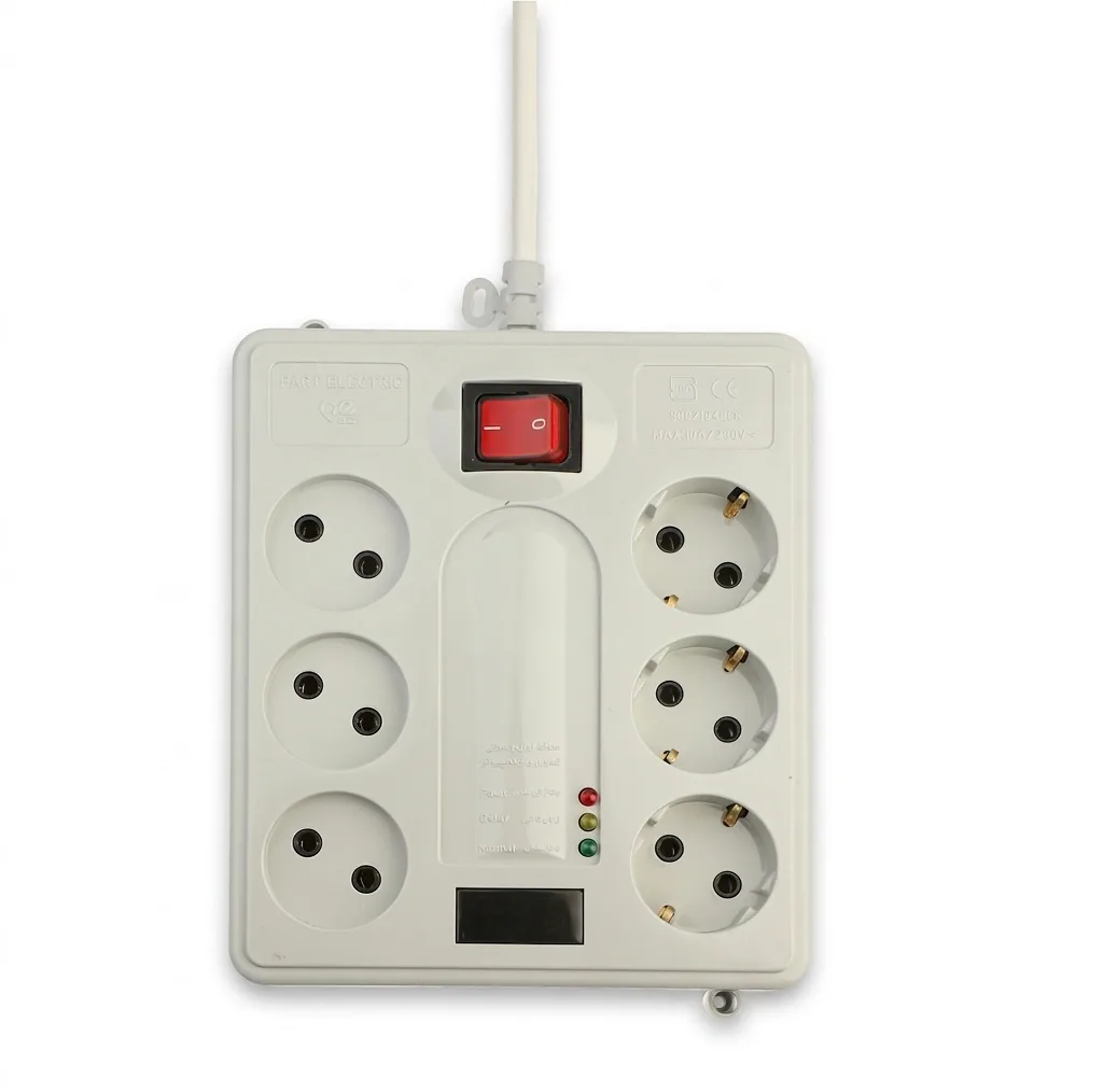 چندراهی برق و محافظ پارت الکتریک کد PE21604