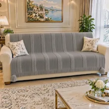 شال مبل و تخت هنرمند مدل گیس بافت کد 89-96 سایز 200×150 سانتی‌متر