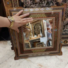 آینه خاتم کاری مدل دیواری کد 84