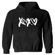 هودی دخترانه مدل F53 XOXO