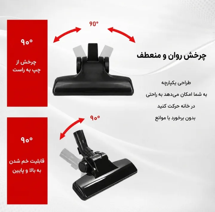 جاروبرقی مخزندار 600 وات دسینی مدل DS-6684